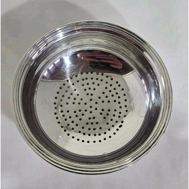 Sterling Silver Wine and Spirit Funnel from Hugh Crawshaw, Sheffield, 1992 For Sale - Image 10 of 18