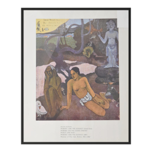1990s Paul Gauguin "Where Do We Come From?" – Museum Art Print From Mfa Boston Reproduction