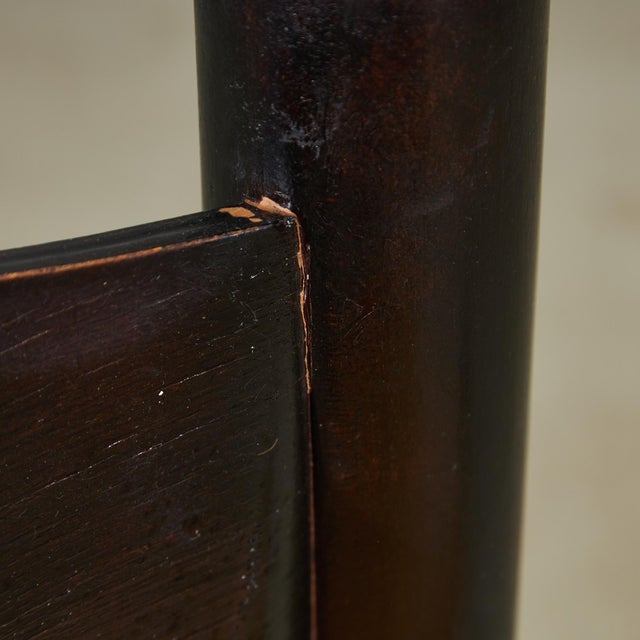 Rustic Brown Wicker Chair For Sale - Image 14 of 18