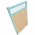 Mid 20th Century Vintage Rattan Palm Beach Style Mirror With Lattice Detail For Sale - Image 5 of 5