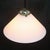 French White Mat Opaline Glass and Brass Pendant Light For Sale - Image 4 of 9