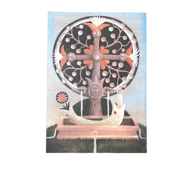 1970s Ernst Steiner, Animal Composition, 1975, Lithograph For Sale - Image 5 of 9