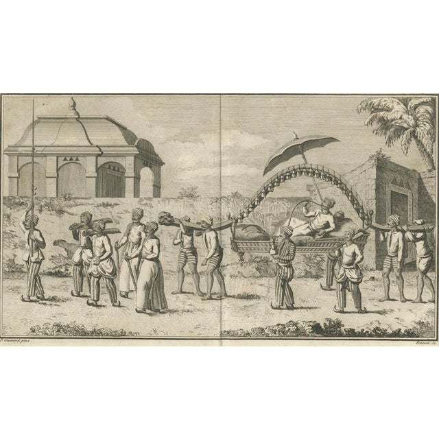 Sonnerat, Nawab in Palanquin Procession, 1806, Print For Sale - Image 3 of 7