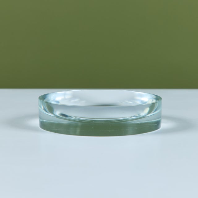 Round Murano Glass Ashtray For Sale - Image 10 of 12