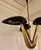 Arteriors Home Arteriors Modern Black and Gold Everglades Chandelier For Sale - Image 4 of 5
