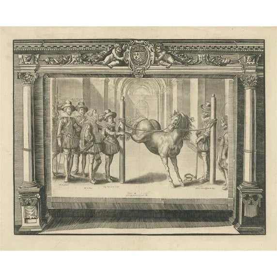 Antique French King Louis XIII with Other Figures and a Horse, 1625 For Sale - Image 6 of 6