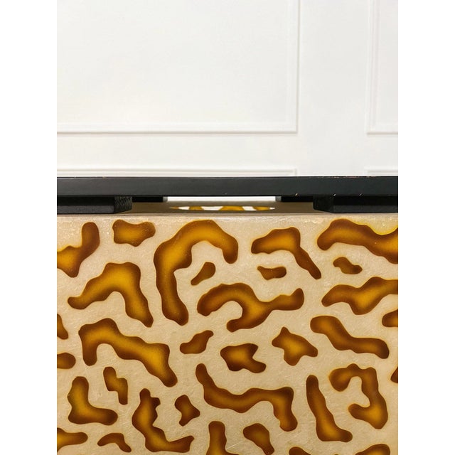 Organic Modern Oversized Lamps or Lighted Tables - A Pair For Sale - Image 10 of 10