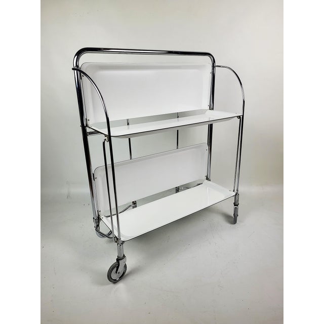 Bar Cart from Bremshey & Co., Germany, 1970s For Sale - Image 12 of 14