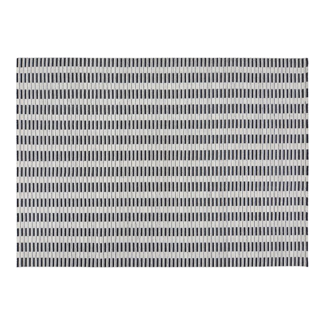 Contemporary Indian Modern Hand Loom Wool Rug, 9X12 For Sale