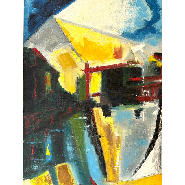 1960s Abstract Seascape Painting For Sale In Washington DC - Image 6 of 7