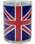Vintage Cera Union Jack Uk Flag Cocktail Glasses- Set of 7 For Sale In Washington DC - Image 6 of 10
