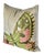 Contemporary Vintage Silk Embroidered Butterfly Linen Pillow For Sale - Image 3 of 11