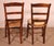 Straw-Seated Cherrywood Chairs, 1970s, Set of 8 For Sale - Image 9 of 13