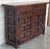 Baroque 20th Century Narrow Catalan Spanish Baroque Dark Walnut Credenza or Buffet For Sale - Image 3 of 9