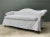 Wood Vintage Hickory Chair Tie Back Slipcovered Camelback Sofa For Sale - Image 7 of 13