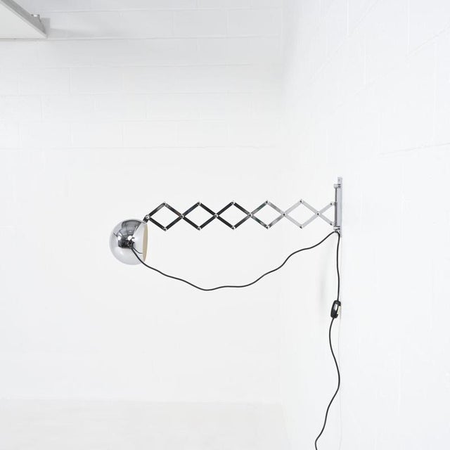 Scissor Wall Lamp by Ingo Maurer for Design M, 1960s For Sale - Image 12 of 18