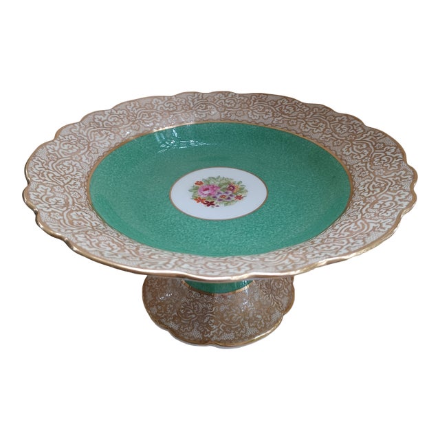 Early 20th Century George Jones & Sons Compote / Cake Stand For Sale