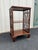 Wood Vintage Chinoiserie Walnut Fretwork Etagere For Sale - Image 7 of 12