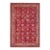Shabby Chic Persian Antique Red/Beige Wool Rug - 10'1'' X 12'6'' For Sale