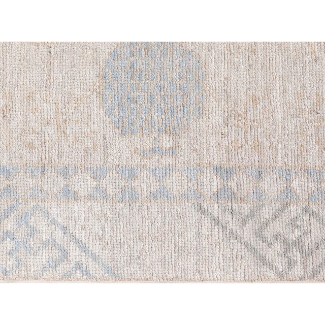 Modern Samarkand Fragment Runner in the Style of Savonnerie by Doris Leslie Blau For Sale - Image 11 of 11