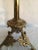 1940s Italianate Brass Candelabra With Scrolled Leaf Detailing For Sale - Image 11 of 11