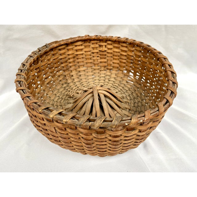 Mid 20th Century Vintage French Boulangerie Proofing Basket For Sale - Image 9 of 10