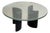 Coffee Table in Cast Glass and Travertine from Heinz Lilienthal, 1970 For Sale