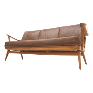 Vintage 3-Seater Sofa from Knoll Antimott, 1960s For Sale