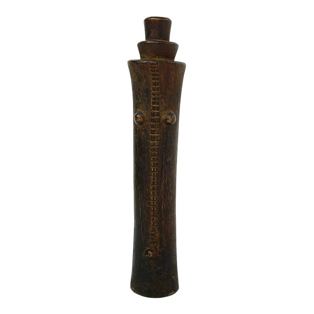 Early 20th Century Tabwa Poupees Attrap Thieves Wooden Doll For Sale