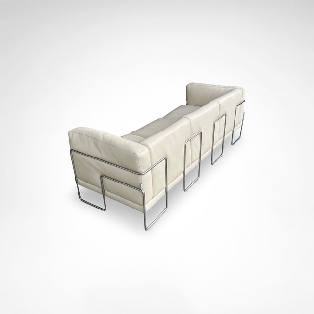 Pen Club 3-Seater Sofa by Kwok Hoi Chan for Steiner, France, 1980s For Sale - Image 9 of 12