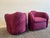 Textile 1980s Vintage 360 Swivel Chairs - A Pair For Sale - Image 7 of 9