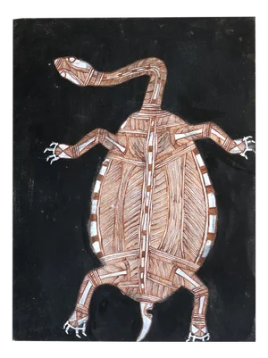 Peter Nabarlambarl, Oeuvre N ° 1202, 1997, Pigment on Paper