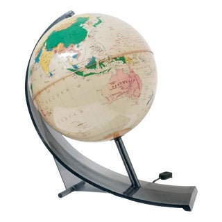Illuminated Terrestrial Globe from Nova Rico, Florence, Italy, 1969 For Sale