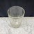 Hand-Blown Clear Glass Hurricane Vase, Footed Candle Holder and Centerpiece For Sale - Image 4 of 6