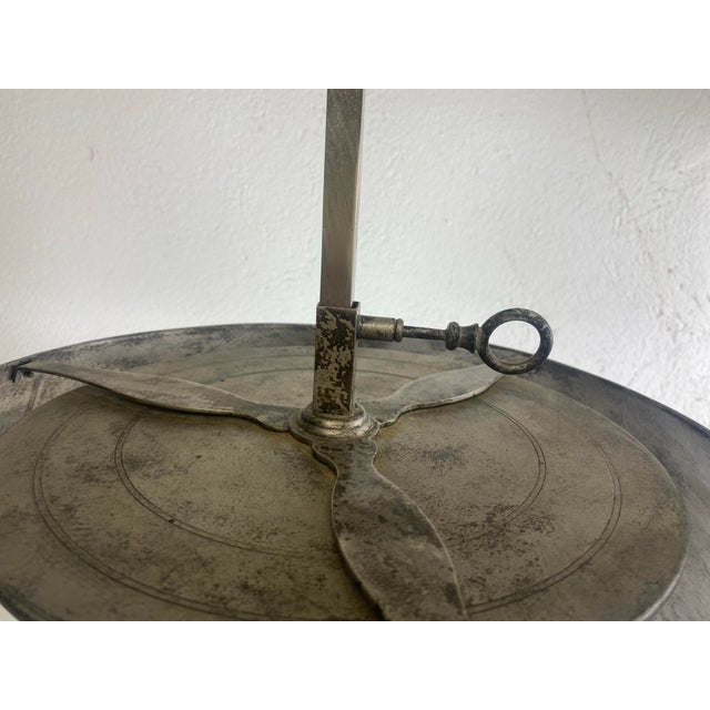 Vintage Large Global Views French Country Bouilotte Table Lamp For Sale - Image 9 of 11