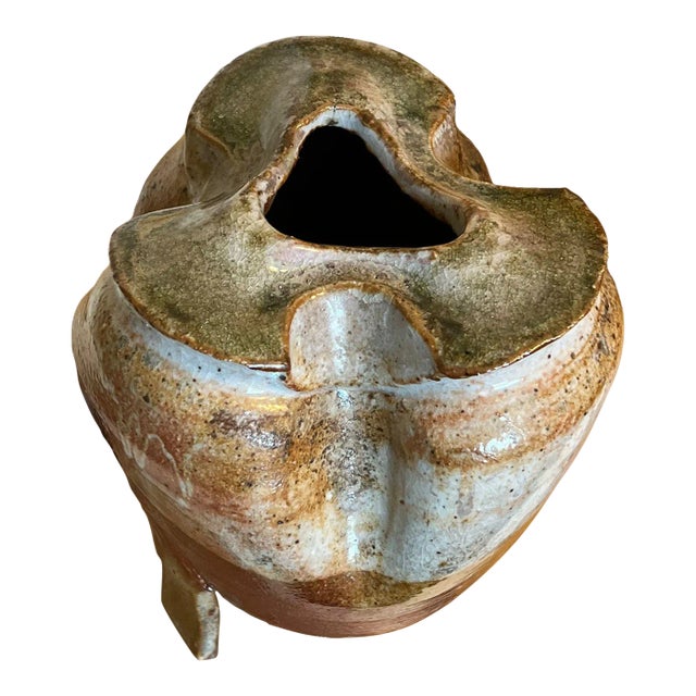 Vintage 1970s Studio Pottery Vase For Sale