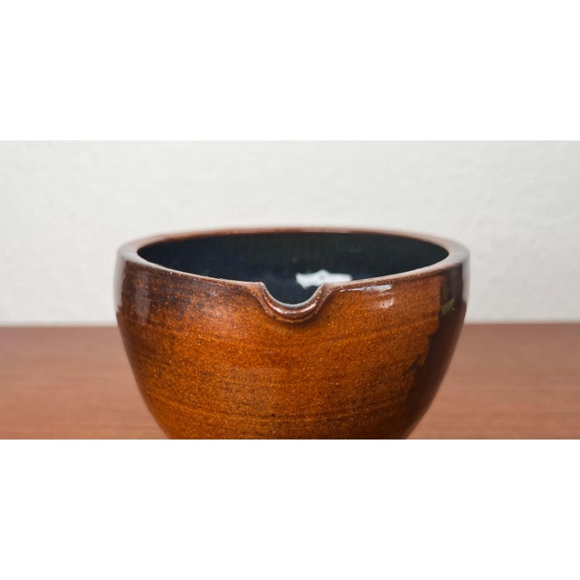 Mid-Century Modern German Studio Pottery Jug Vase by Siegfried Gramann for Töpferhof Römhild, 1960s, in Very Good...