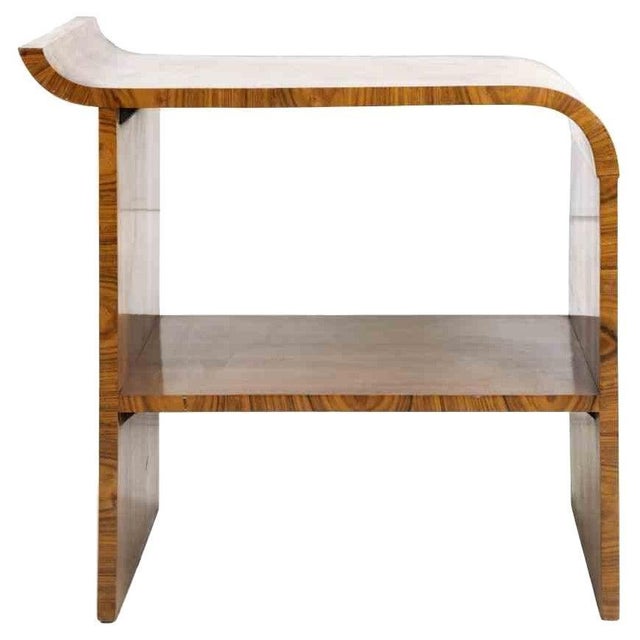Brown Vintage Coffee Table in Plywood and Steel, Italy, 1970s For Sale - Image 8 of 8