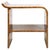 Brown Vintage Coffee Table in Plywood and Steel, Italy, 1970s For Sale - Image 8 of 8