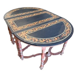 Extremely Rare 17th Century Italian Long Table For Sale