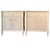 Williams-Sonoma Home "Hampstead" Faux Bamboo Nightstands With Carrara Marble Tops - Pair For Sale - Image 12 of 14