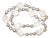 Vintage Art Deco Biwa and Baroque Pearl Necklace, Japan, 29 Inches For Sale