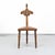Antique Decorative Hall Chair in Oak, 1890s For Sale - Image 9 of 9