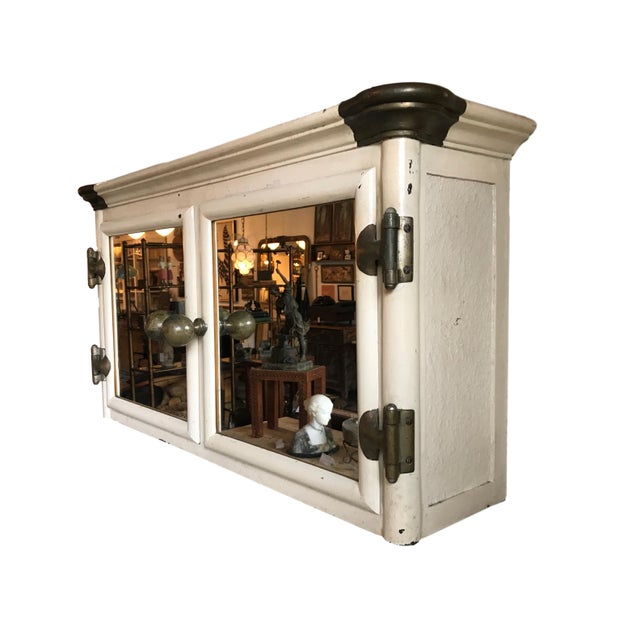 1930s Art Deco Cast Iron Wall Mount Bathroom Medicine Chairish