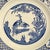 Chinoiserie Antique Blue and White Luncheon Plate Made in England by Wood & Sons, "Yuan" Pattern For Sale - Image 3 of 4