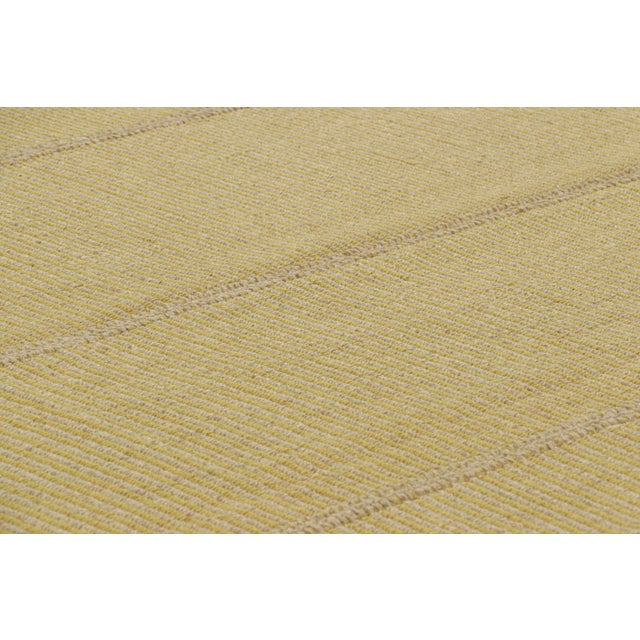 Handwoven in wool, a 9x12 Kilim design from an inventive new contemporary flat weave collection by Rug & Kilim. On the...