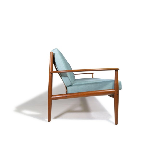 Mid 20th Century Grete Jalk Teak Three Seat Sofa For Sale In San Francisco - Image 6 of 13