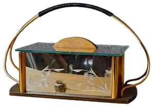 Mirrored Jewelry Box, 1950s