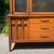 Kent Coffey Mid 20th Century Walnut Hutch China Cabinet With Rosewood Pulls in Style of Kent Coffey Perspecta For Sale - Image 4 of 11