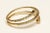 Contemporary 18k Gold Triple Band of Pave` Set Diamonds, Size 7 For Sale - Image 3 of 4